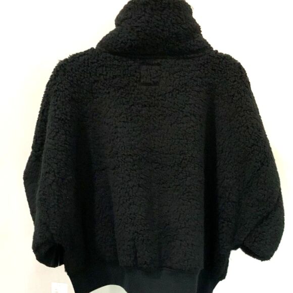 NWT!! Teddy Bear Zip Up Coat in Black XXL - Picture 8 of 9